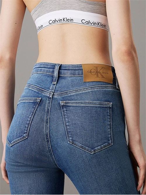 HIGH RISE SKINNY CALVIN KLEIN JEANS | J20J224492/1BJ